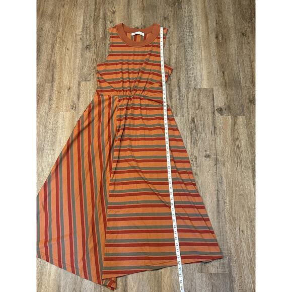 Free People Beach Womens Striped Dress Size Medium - Picture 9 of 10